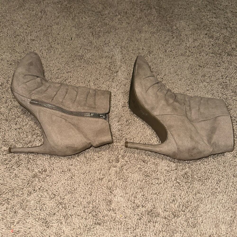 Tan Booties - Picture 5 of 7